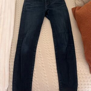 Lucky Brand Dark Blue Straight Leg Jeans